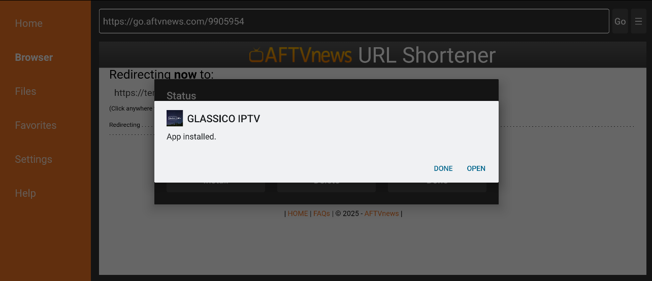 glassico iptv downloader code 2025.png